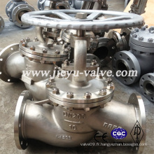 Pn10 Stainless Steel CF8 / CF8m / CF3m / 304/316 / 316L Globe Valve